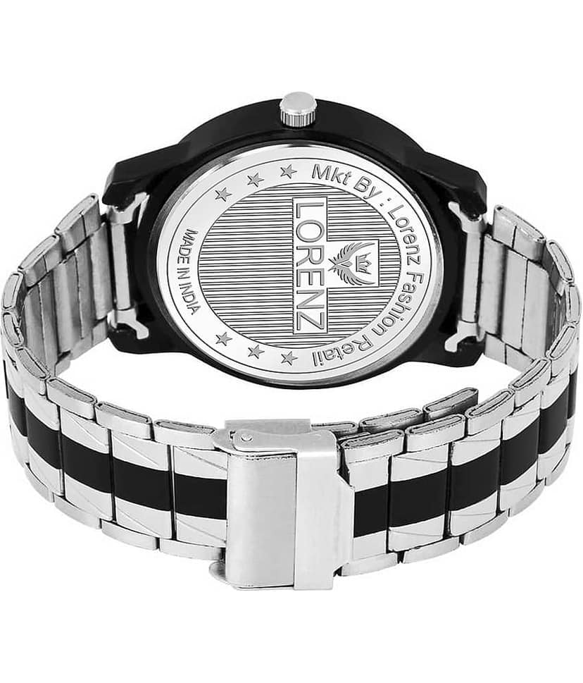 Lorenz Silver Stainless Steel Analog Men's Watch view 2