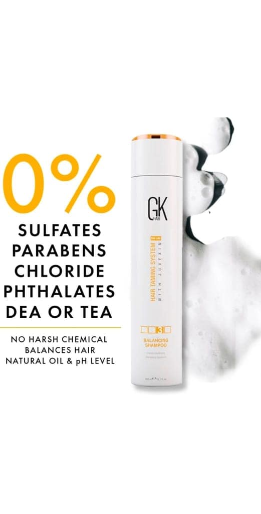 GK Hair Sulphate free Moisturizing Conditioner for dry, frizzy hair Pack of 2 (300 ml) view 3