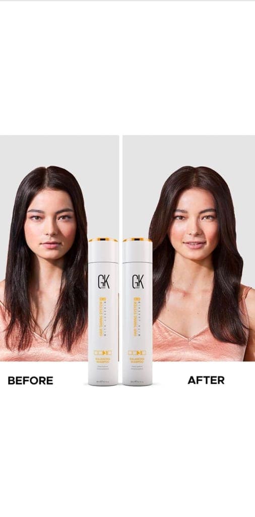 GK Hair Sulphate free Moisturizing Conditioner for dry, frizzy hair Pack of 2 (300 ml) view 5