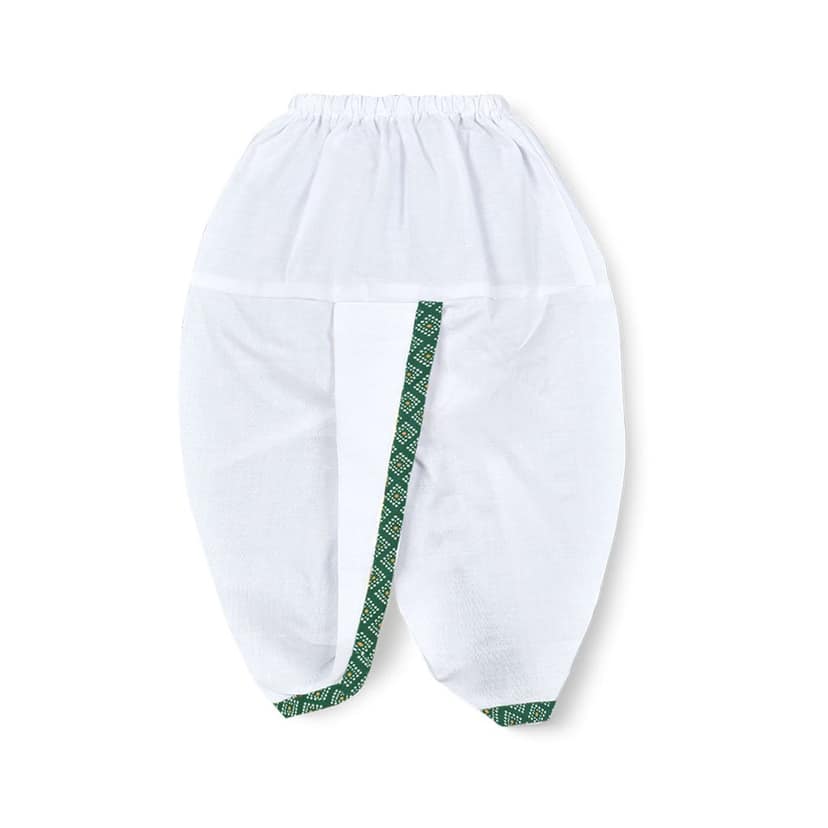 mustmom Traditional Baby Boys & Girls Full Sleeve Ethnic Dress Lungi Dhoti Kurta Set Yellow Festival Wear view 2