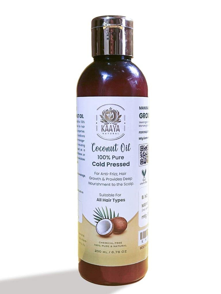 Kaaya Natural Cold Pressed Coconut Oil 200 ML
