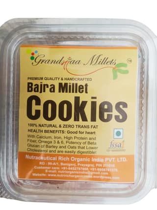 Bajra Butter Cookies