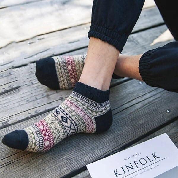 SOCKSCARVING Multicolour Micro-armed No-Show Socks for Unisex - Pack oF 5, Micro-armed No-show Edition Socks, Casual, Ankle Length, Unisex view 4