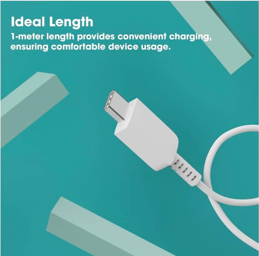 USB C to C Cable Fast Charging | 4-Core Type-C Charger Cord for Android Phones & Tablets view 4