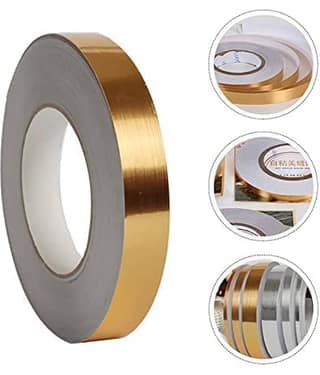 sekhmet Gold Single Sided Decorative Tape ( Pack of 1 )