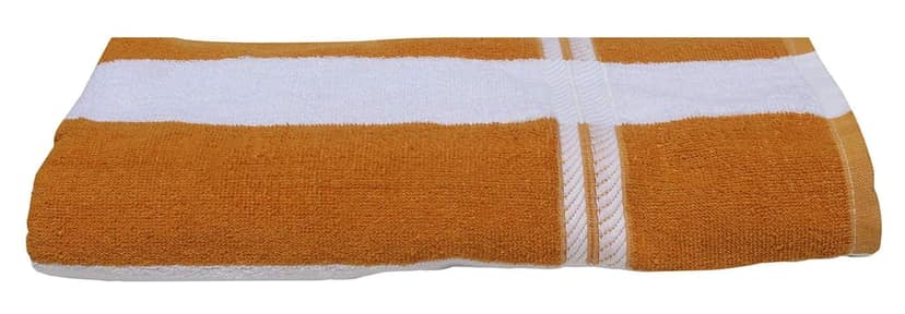 Mandhania Large Beach & Pool Towel - 35"x70", Hotel Quality-Luxuriously Soft, Absorbent & Plush Towel Pack of 1 Light Brown view 2