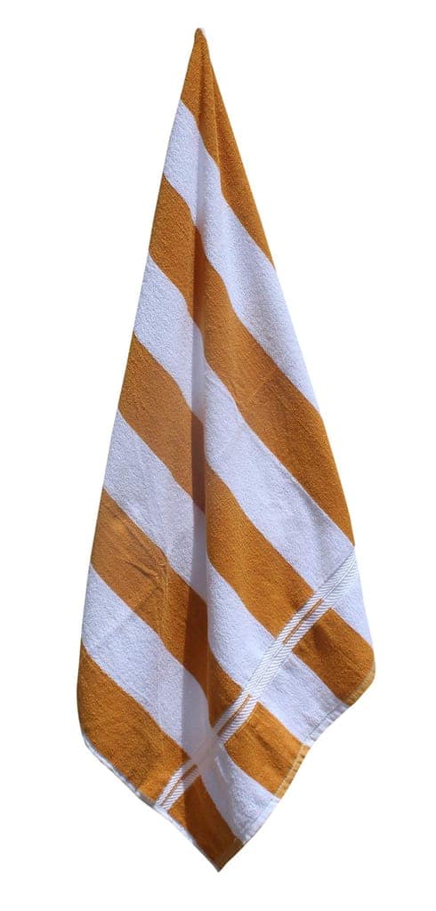 Mandhania Large Beach & Pool Towel - 35"x70", Hotel Quality-Luxuriously Soft, Absorbent & Plush Towel Pack of 1 Light Brown view 5