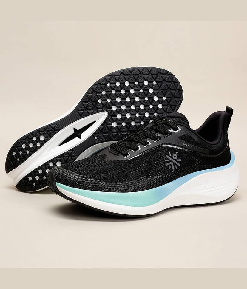 Cult Aeris Black Men's Sports Running Shoes view 8