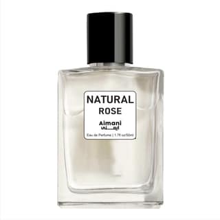 Aimani NATURAL ROSE 50ml Perfume Spray | Luxury Long-Lasting Rose Scent for Women | Soft & Refreshing Fragrance