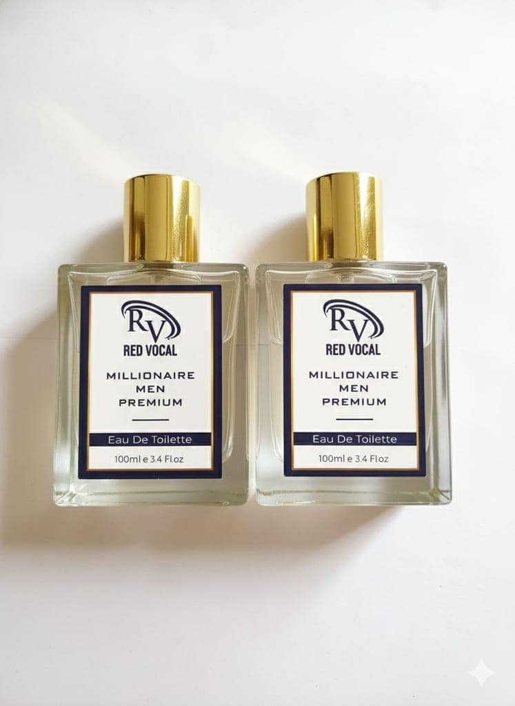 Red Vocal Millionaire Men Premium Perfume Eau De Toilette – 100ml Each | Bold, Luxurious & Long-Lasting Fragrance | Pack of 2 view 7