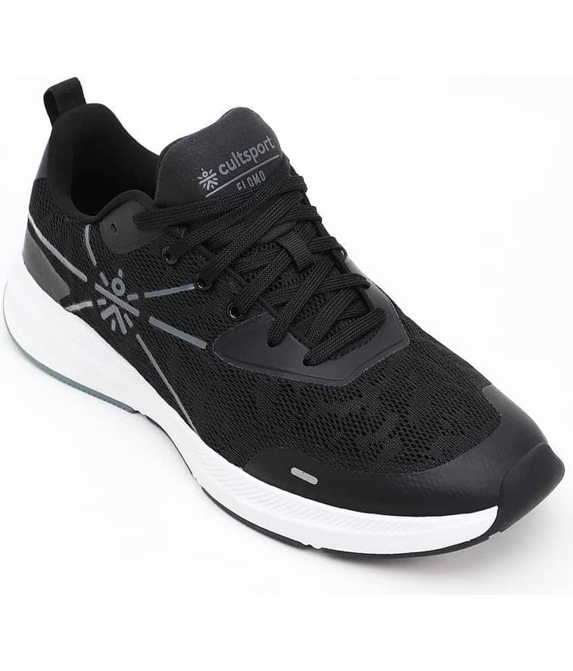 Cult Flomo Black Men's Sports Running Shoes view 2