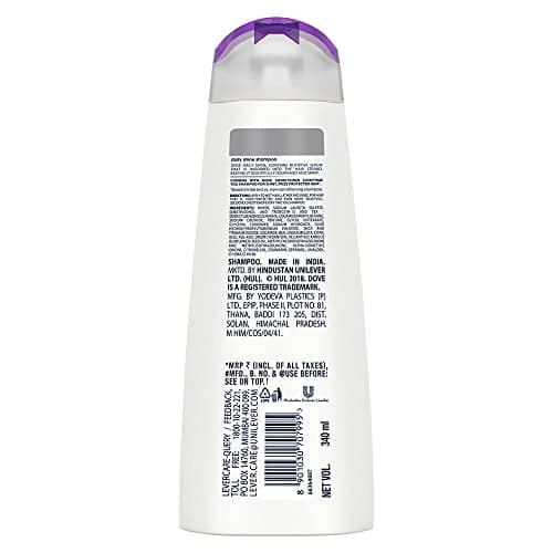 Dove Daily Shine Shampoo, 340 Ml view 2
