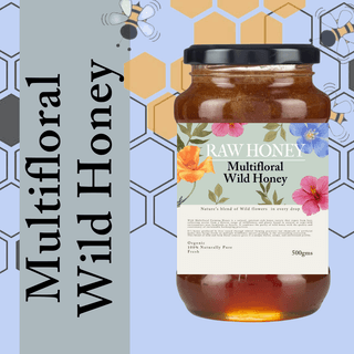 RAW Multifloral Honey Wild