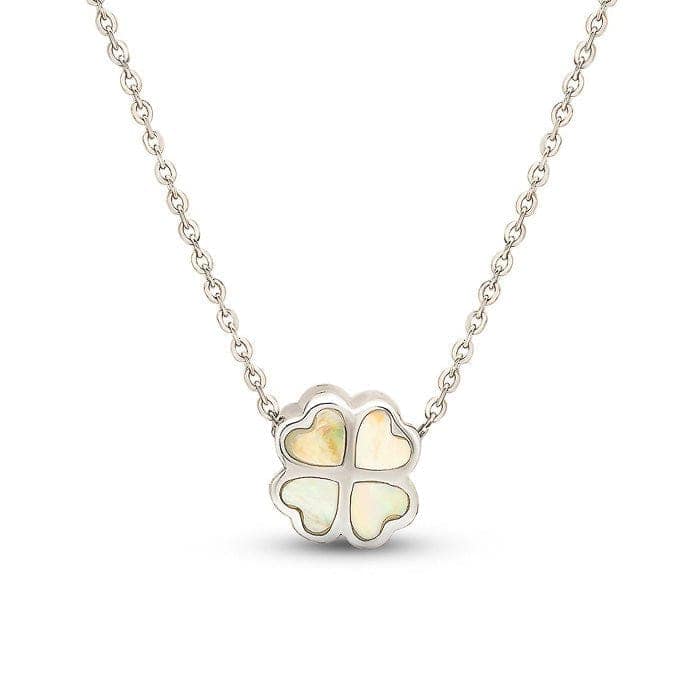 Silver Posh Pearl Pendant with Chain