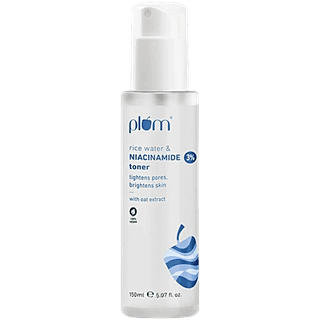 Plum 3% Niacinamide Face Toner with Rice Water