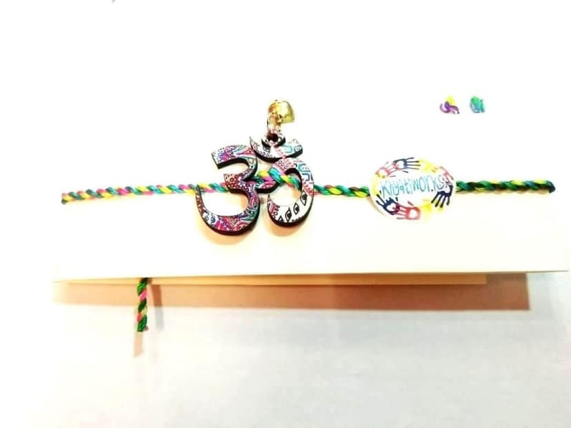 liveliness- Handmade Rakhi