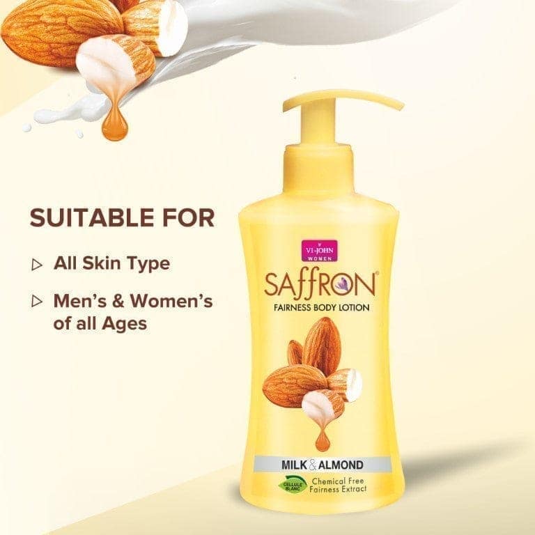 VI-JOHN Body Lotion Combo Of 2 | 250 ML Each | For Men And Women | All Skin Types | Milk & Almond | Red Apple 500 ML view 4