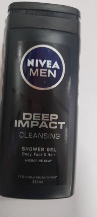 Nivea Men Deep Impact Cleansing Shower gel