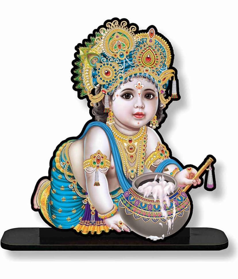 Saf Wood Lord Krishna Idol ( 25 cm )