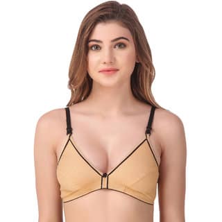 Empisto Branded Skin color Cotton Fabric Line Bra