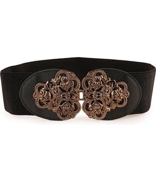 STYLE SHOES - Faux Leather Women's Stretchable Belt ( Pack of 1 )