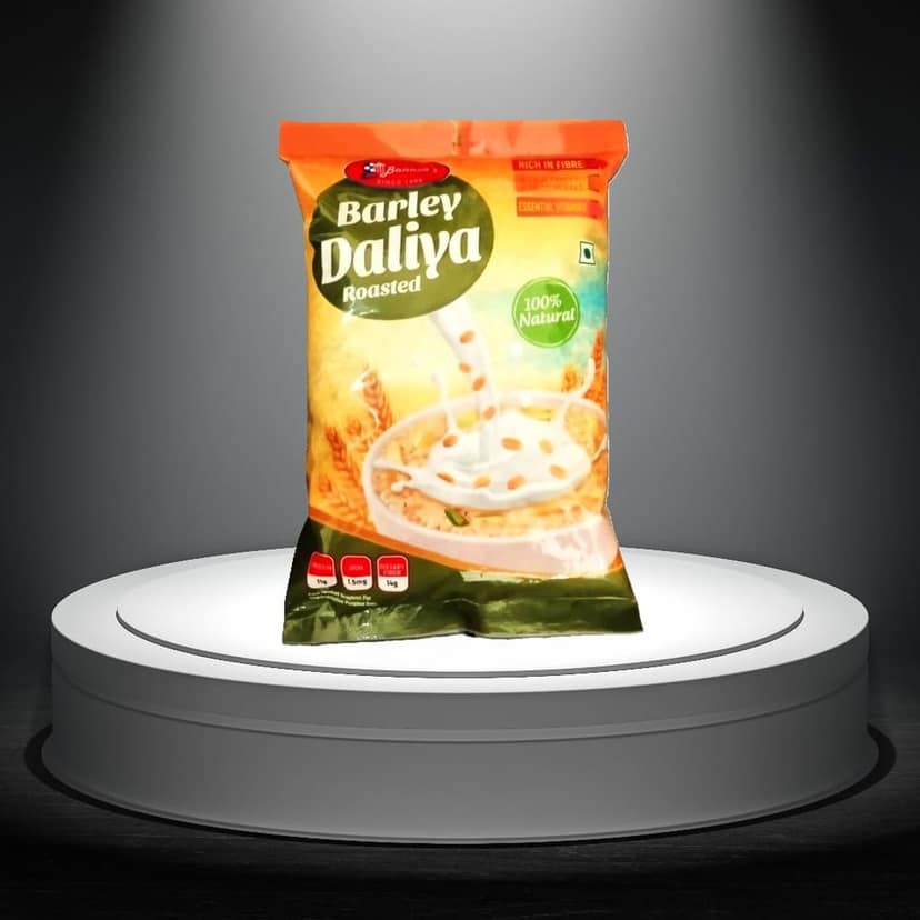 Banaco's Natural Roasted Barley Daliya 350 gm view 5