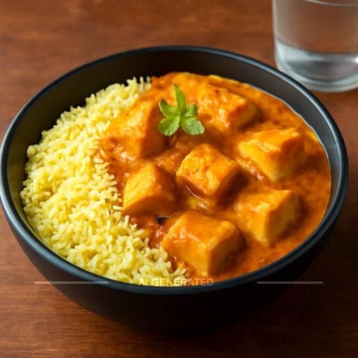 Shahi Paneer Rice Bowl