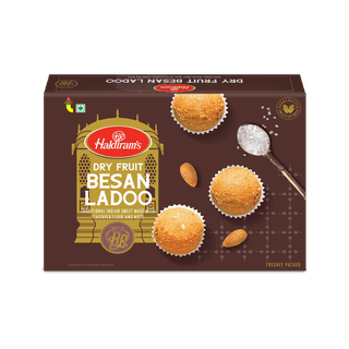 Haldiram's Veg Besan Laddu - 800 Gm - Pack of 2