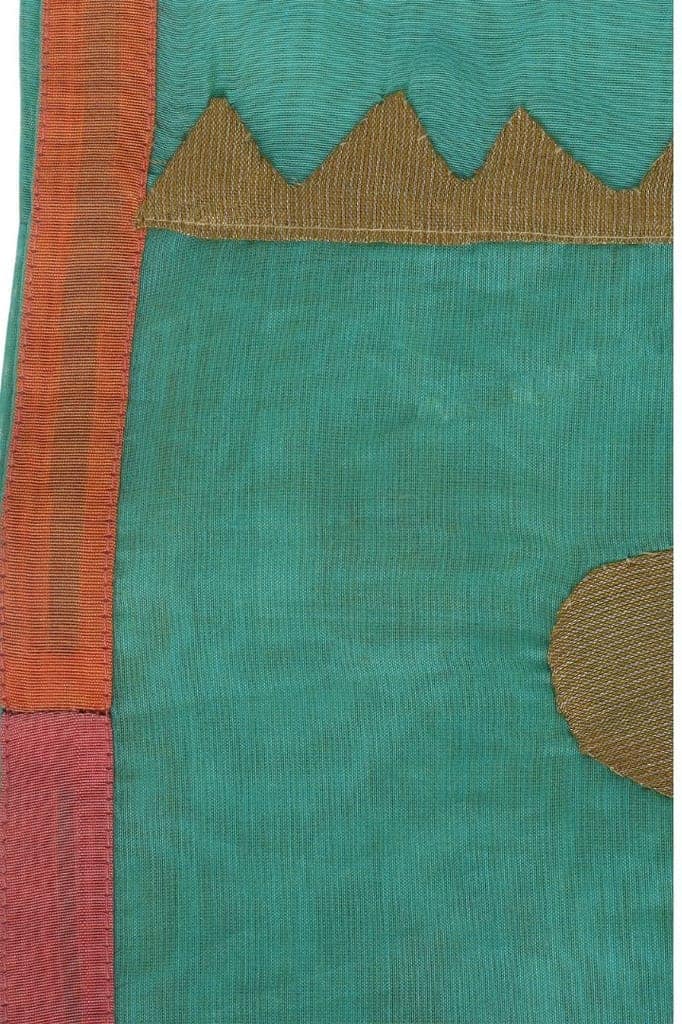 Vibrant Chanderi Stole view 3