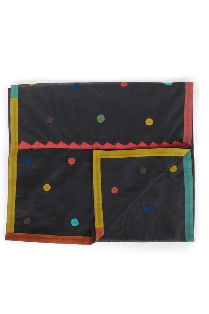 Vibrant Chanderi Stole view 7