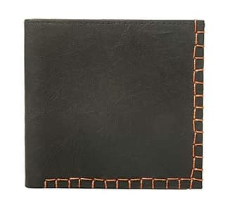 Walletsnbags Auro Box Stitch Leather Wallet for Men