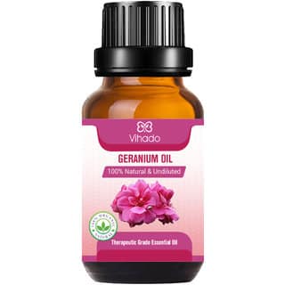 Vihado 100 Pure Geranium Essential Oil (30 ml) (Pack of 1) (30 ml)