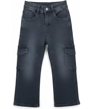 ICONIC ME Girls Denim Jeans ( Pack of 1 , Grey )