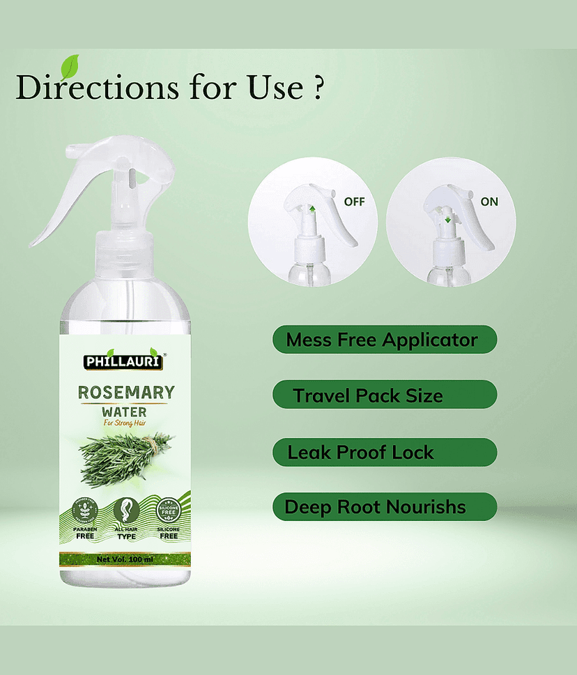 Rosemary Water Mist/Spray/Toner For Hair Growth view 2
