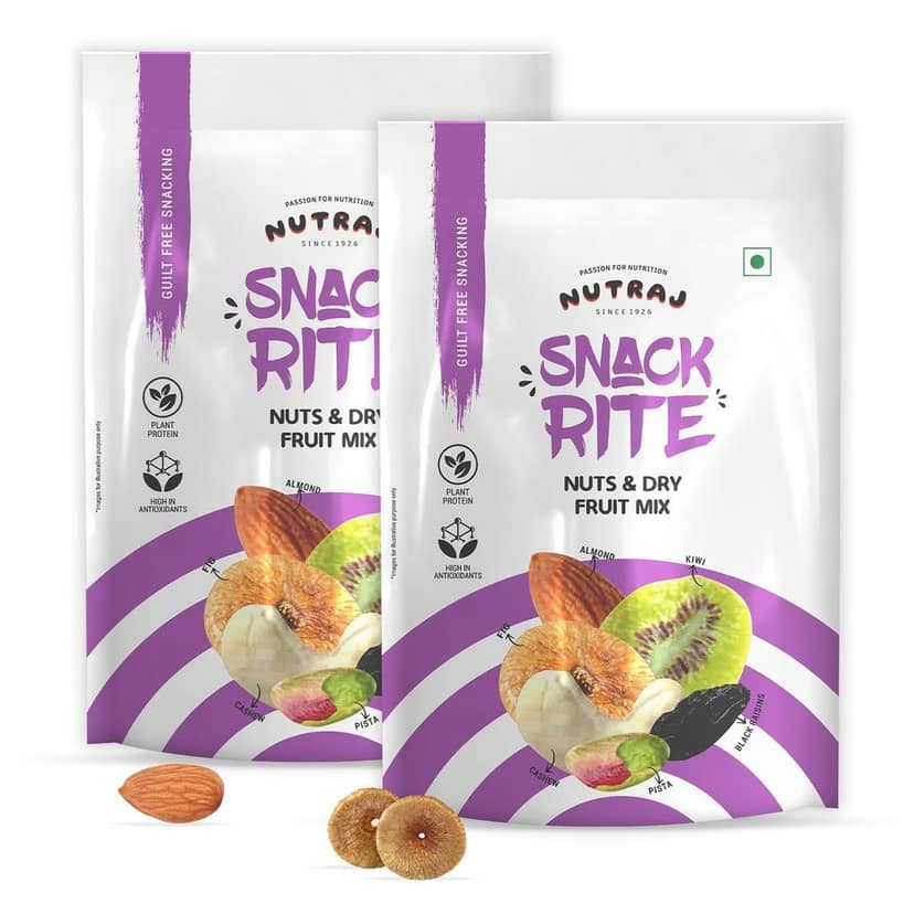 Nutraj Snackrite Nuts & Dry Fruit Mix 150g view 7