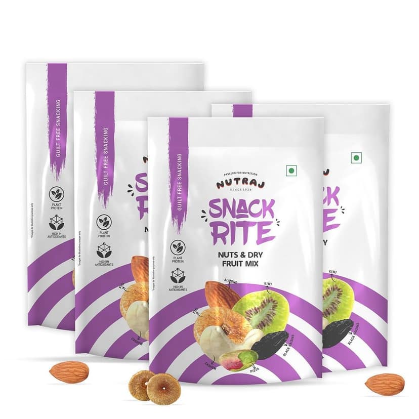 Nutraj Snackrite Nuts & Dry Fruit Mix 150g view 9