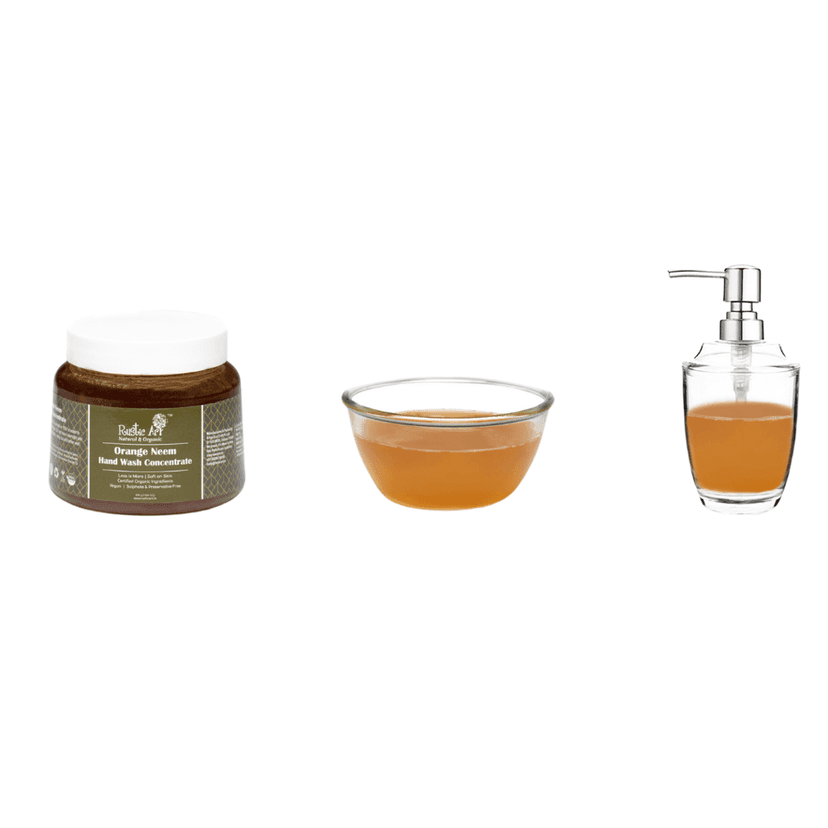 Orange Neem Hand Wash Concentrate (DIY Refill pack) (500gm) view 3