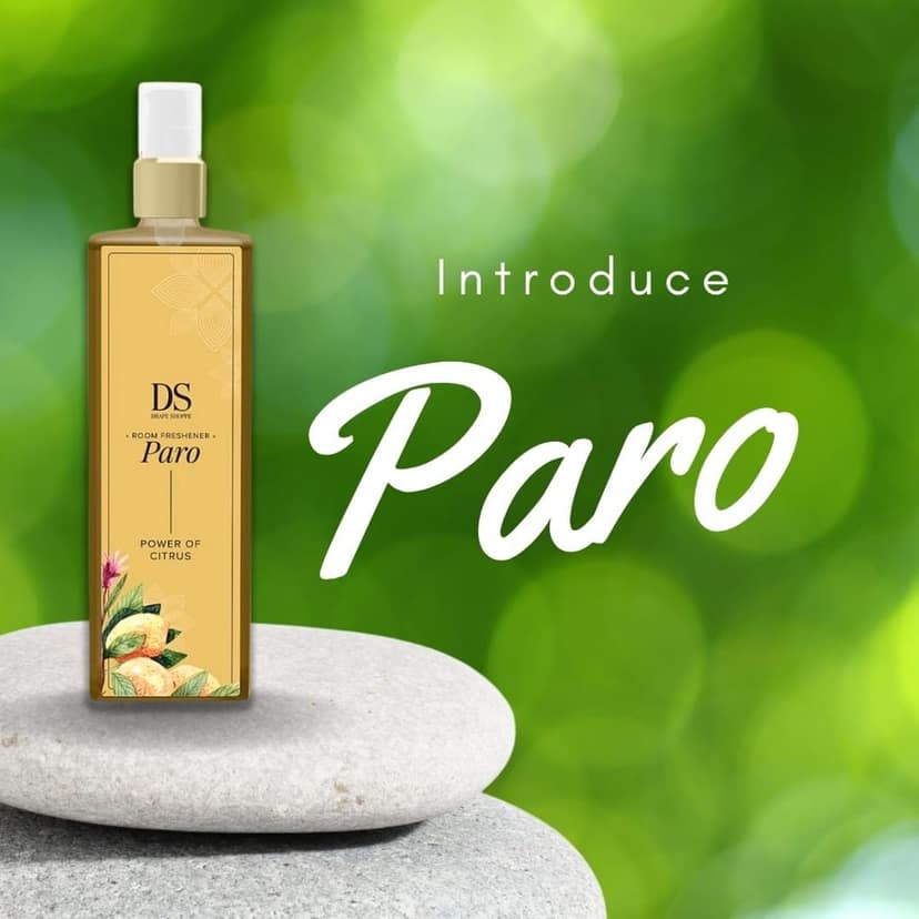 Chann Studio Paro Room Freshener Spray - 200 ML | Citrus Fresh, Mogra, Rajnigandha, Rose Garden, Magic of Flowers | Nature-Inspired Fragrance | Long-Lasting Odour Eliminator for Home & Office view 4