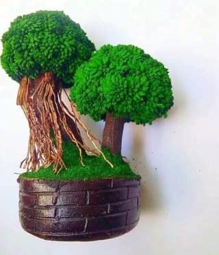 Simonart And Printing Artificial Bonsai Tree Handicraft Artificial Flowers And Tree