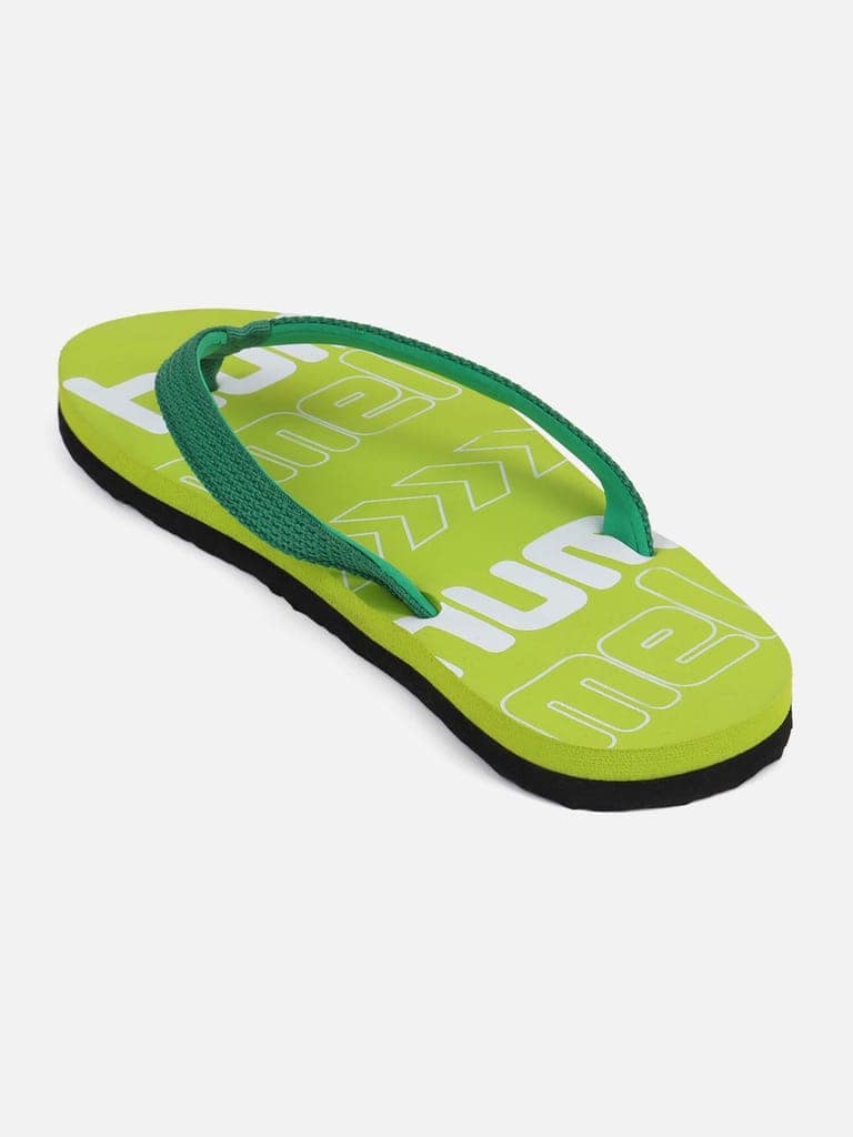 Natal Men Green Flip-Flops view 4