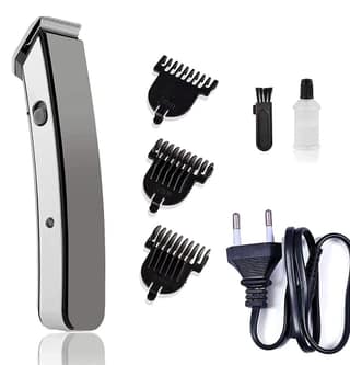 DAYBETTER® Trimmer NS-216 Rechargeable Cordless Men Trimmer Shaver Machine for Beard & Hair Styling For Men (Multi-color), 3 Extra Clips (Black) (Color my be change) TAR-B3