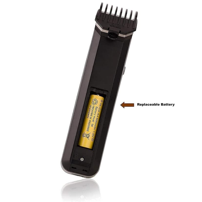 DAYBETTER® Trimmer NS-216 Rechargeable Cordless Men Trimmer Shaver Machine for Beard & Hair Styling For Men (Multi-color), 3 Extra Clips (Black) (Color my be change) TAR-B3 view 6