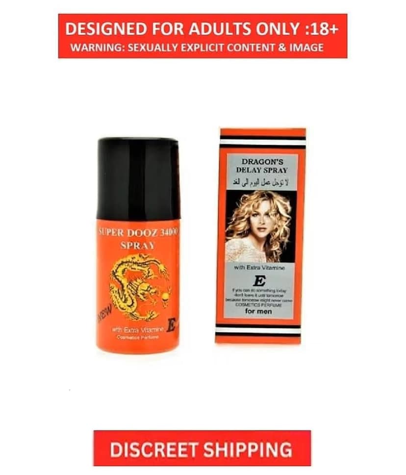DRAGON SUPER DOOZ 34000 DELAY SPRAY with Extra Vitamin 'E' | Original & Effective Delay Spray for Long-Lasting view 2