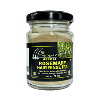 Rosemary Hair Rinse Tea 50g | Herbal Hair Care | Scalp Stimulation | Strengthens Roots | Reduces Hair Fall | Hair Growth | Adds Shine | No Chemicals