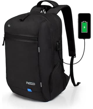PAZZO 35 Ltrs Black Backpack