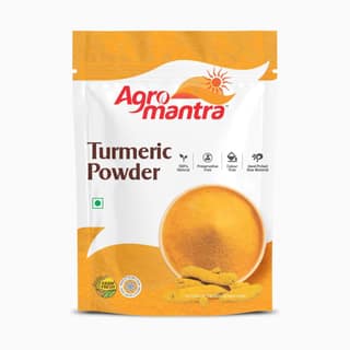 Agro Mantra Turmeric Powder 200g | Without Preservatives & Artificial Colour | Hand-Picked Natural Sources | Vibrant Golden Hue | Essential Indian Spice for Curries, Biryanis & Marinades (pack of 3)