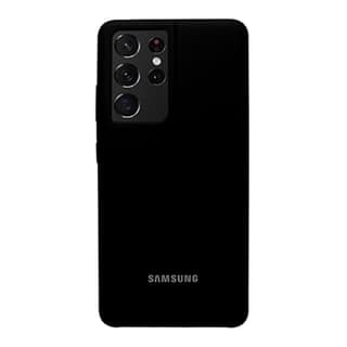 LIRAMARK Liquid Silicone Soft Back Cover Case for Samsung Galaxy S21 Ultra