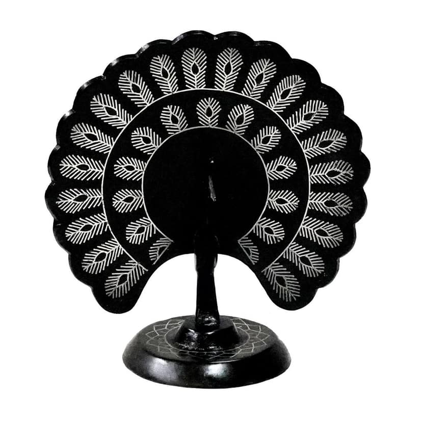 Bidri Work Peacock Tarkashi Work (1SMTDCOKA07749)