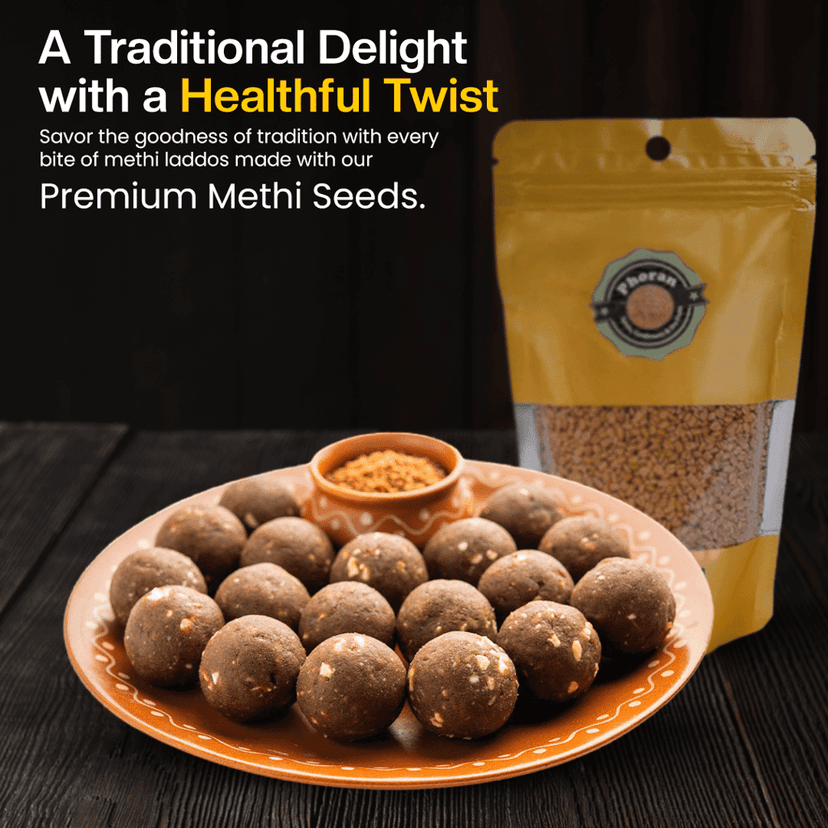 Phoran Premium Methi Fenugreek Seeds - Buy Online India - Health Spice | Phoran view 3