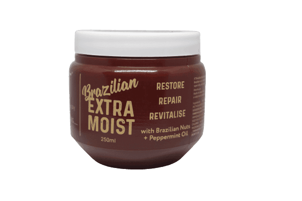 Brazilian Extra Moist Hair Masque | Enriched with Brazilian Nut & Peppermint Oil | Restores & Revitalizes Dry, Damaged Hair | Sulfate-Free, Paraben-Free | 250ml view 3